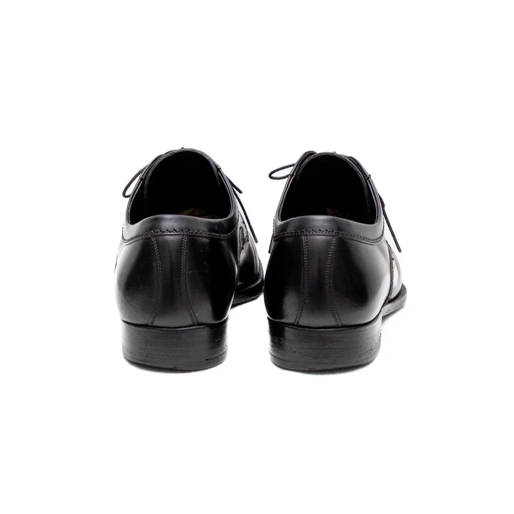 Dolce & Gabbana Men's Black Leather Oxford Dress Shoes – Size EU 42 / US‎ 9